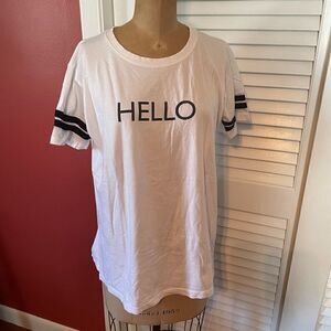 ADELE | hello short sleeve concert tee M